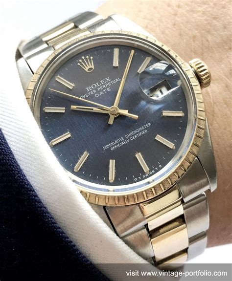 blue linen dial rolex|Rolex hobnails.